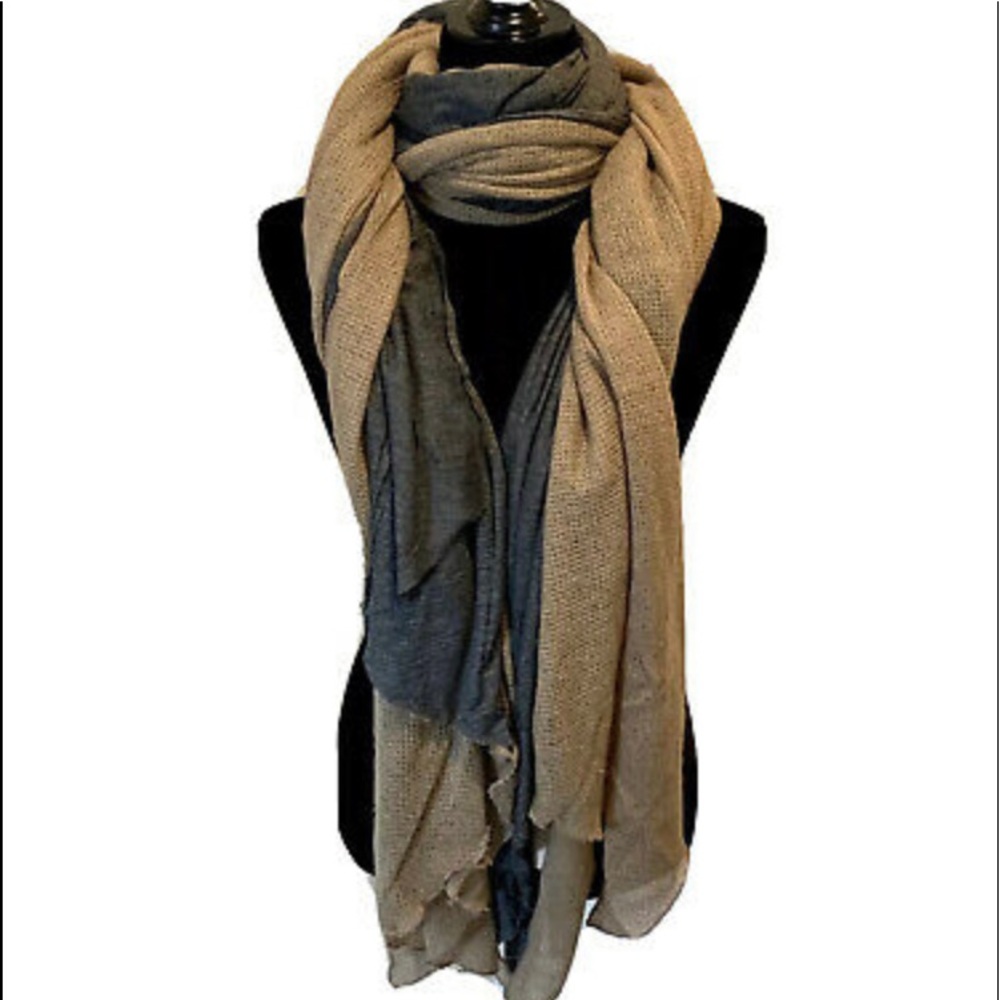 COPY - Donni Charm 2 Tone Blanket Scarf